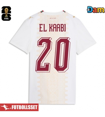 Marocko Ayoub El Kaabi #20 Bortatröja Dam VM 2026 Kortärmad